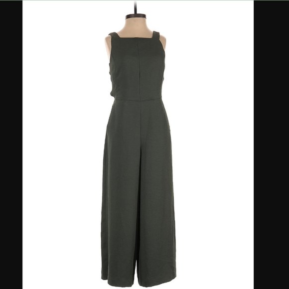 Aritzia Wilfred Ecoulement Jumpsuit in Green